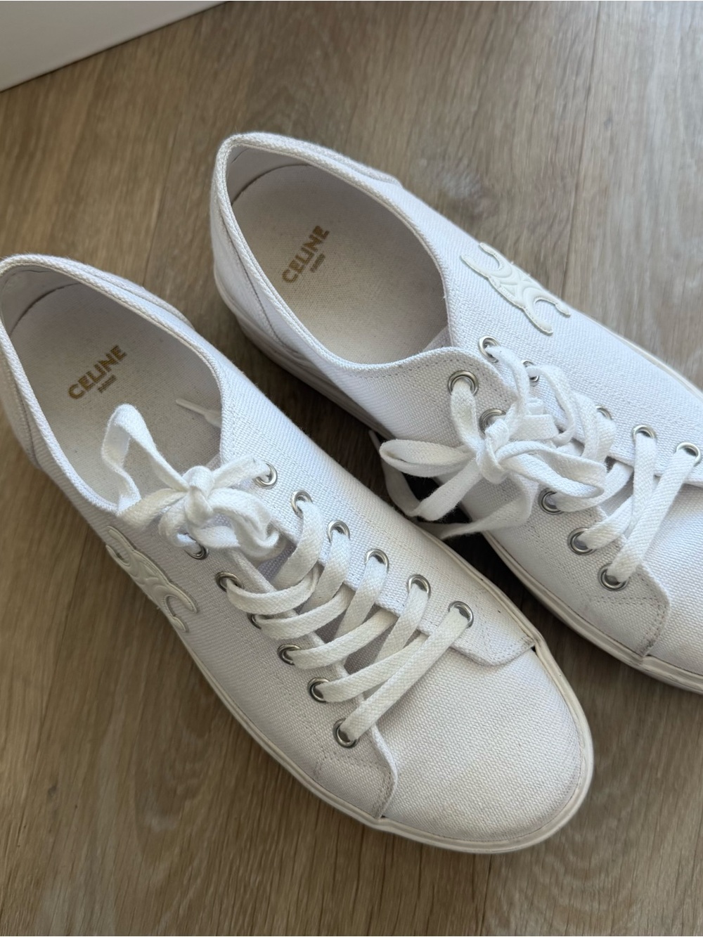 Celine Women's low lace-up sneaker - Picture 6 of 10
